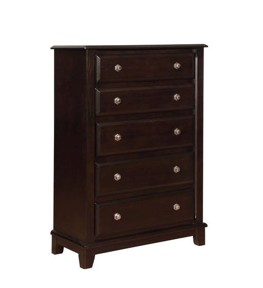 Kenton Dark Brown Chest - B1820-4 - DMV Furniture