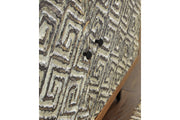 Kerrings Brown/Black/White Accent Cabinet - DMV FurnitureCabinet