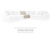 Kestrie Feathered Armless Chair - PC6870646