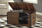 Kettleby Brown Storage Trunk - DMV FurnitureTrunk