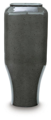 Kierlain Gray/Black Vase - A2000809