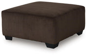 Kimlee Chocolate Oversized Accent Ottoman - PC3560308