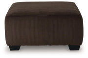 Kimlee Chocolate Oversized Accent Ottoman - PC3560308