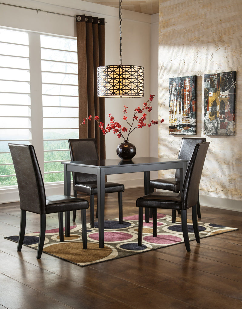 Kimonte Dark Brown Dining Room Set - DMV FurnitureDining Room Set