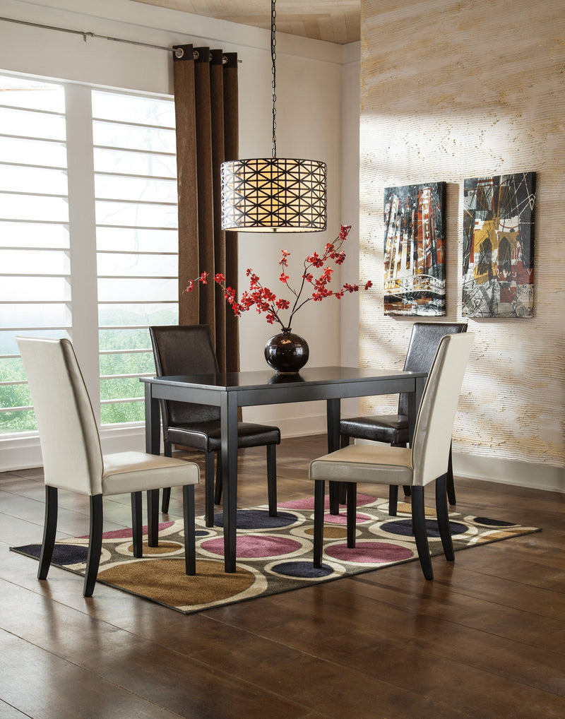 Kimonte Dark Brown Dining Room Set - DMV FurnitureDining Room Set