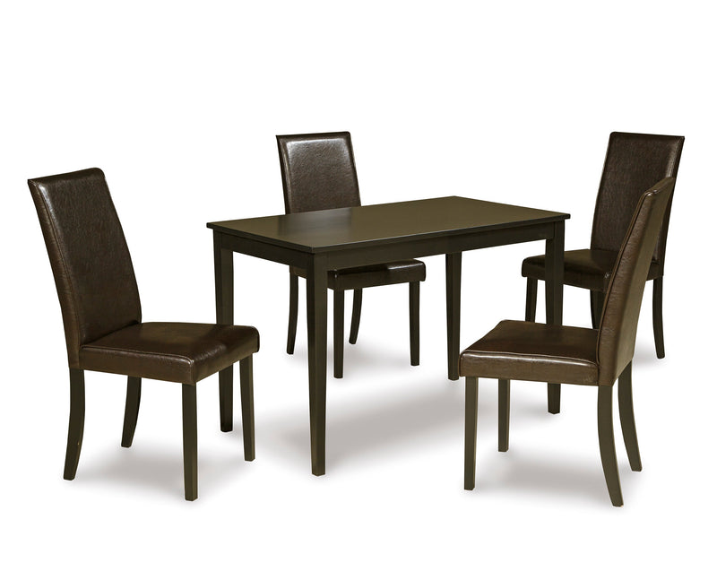 Kimonte Dark Brown Dining Room Set - DMV FurnitureDining Room Set