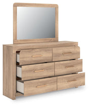 Kinlanni Tan Dresser and Mirror - PCB1360B1