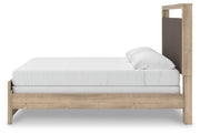 Kinlanni Tan King Upholstered Panel Bed - PCB1360B15