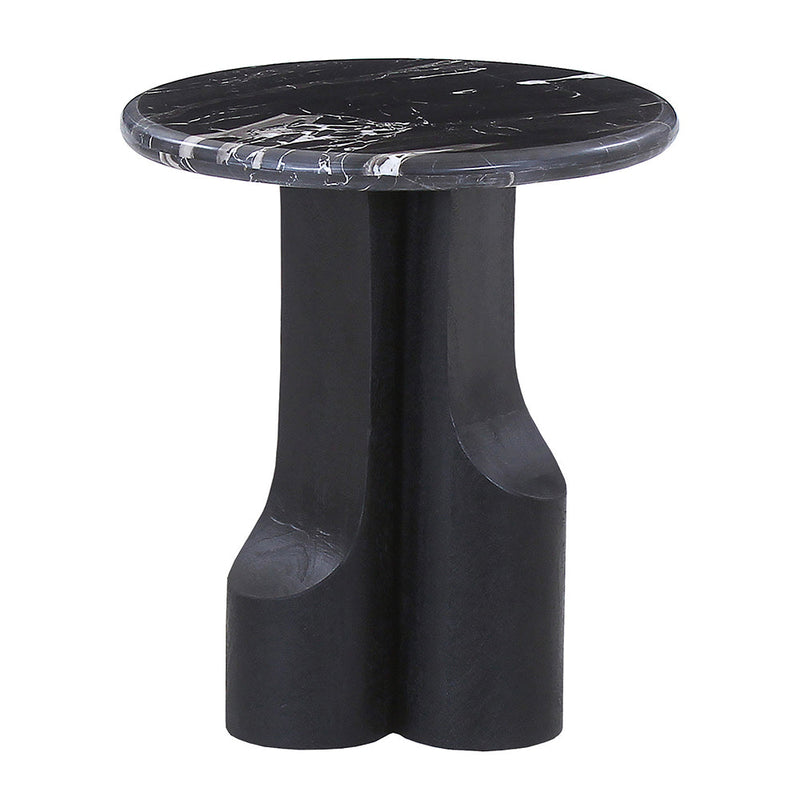 Kinton End Table w/Natural Marble Top - LV04786