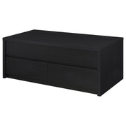 Knapp 3-piece Lift Top Coffee Table Set Black - 706228-S3