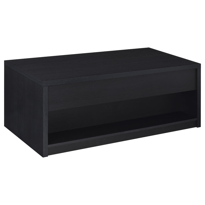 Knapp 3-piece Lift Top Coffee Table Set Black - 706228-S3