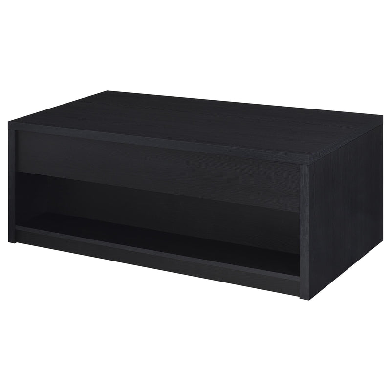Knapp 3-piece Lift Top Coffee Table Set Black - 706228-S3