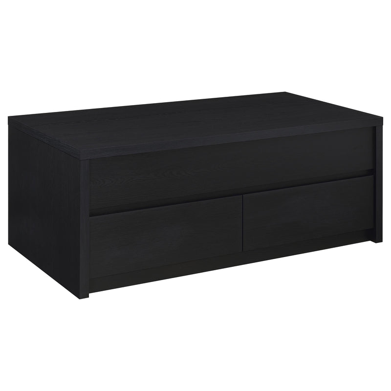 Knapp 3-piece Lift Top Coffee Table Set Black - 706228-S3