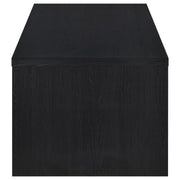 Knapp Lift Top Cocktail Coffee Table with Dual Drawers Black - 706228
