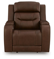 Knightington Brown Power Recliner with Audio Seating - PCU1160213A