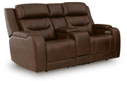 Knightington Sofa and Loveseat in Brown - PKG024683