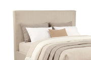 Knox Eastern King Fabric Upholstered Platform Bed Khaki - 315959KE