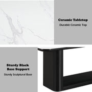 Koen Dining Table w/Ceramic Top - DN06870