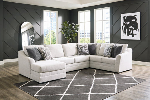 Koralynn Stone 3 - Piece LAF Chaise Sectional - DMV FurnitureSectional