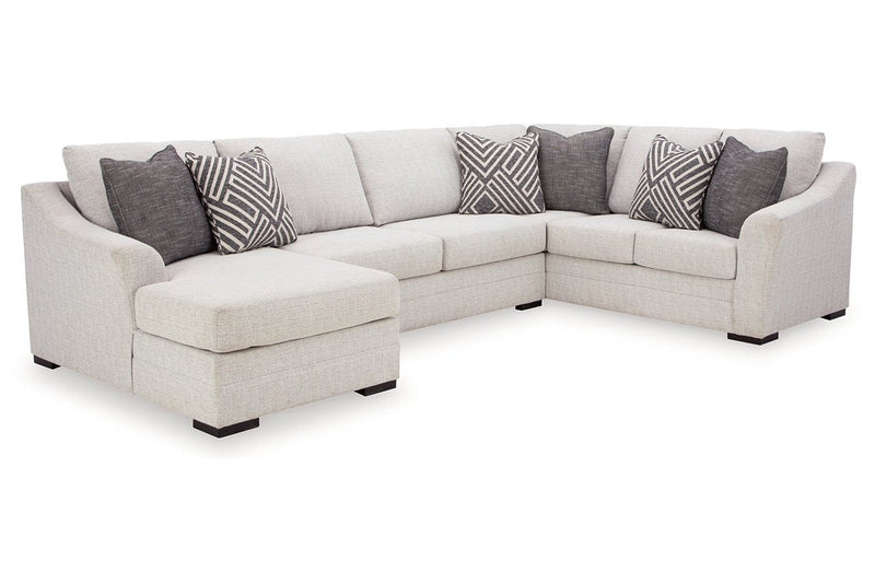 Koralynn Stone 3 - Piece LAF Chaise Sectional - DMV FurnitureSectional
