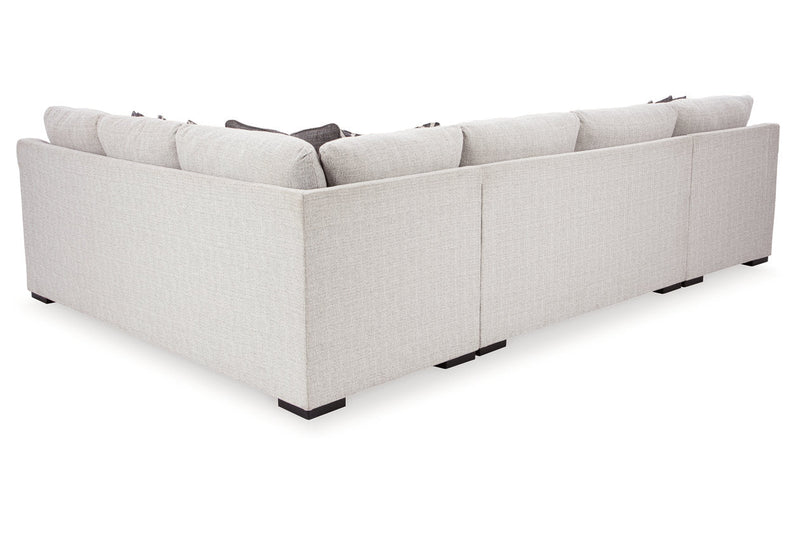 Koralynn Stone 3 - Piece LAF Chaise Sectional - DMV FurnitureSectional