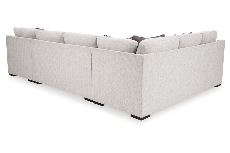 Koralynn Stone 3 - Piece RAF Chaise Sectional - DMV FurnitureSectional