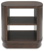 Korestone Coffee Table with 2 End Tables in Dark Brown - PKG020838