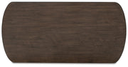 Korestone Coffee Table with 2 End Tables in Dark Brown - PKG020838