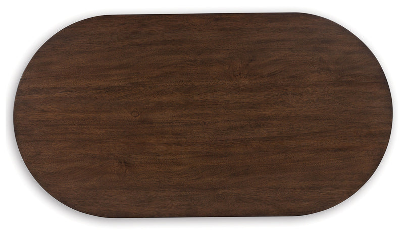 Korestone Dark Brown Coffee Table - T689-0