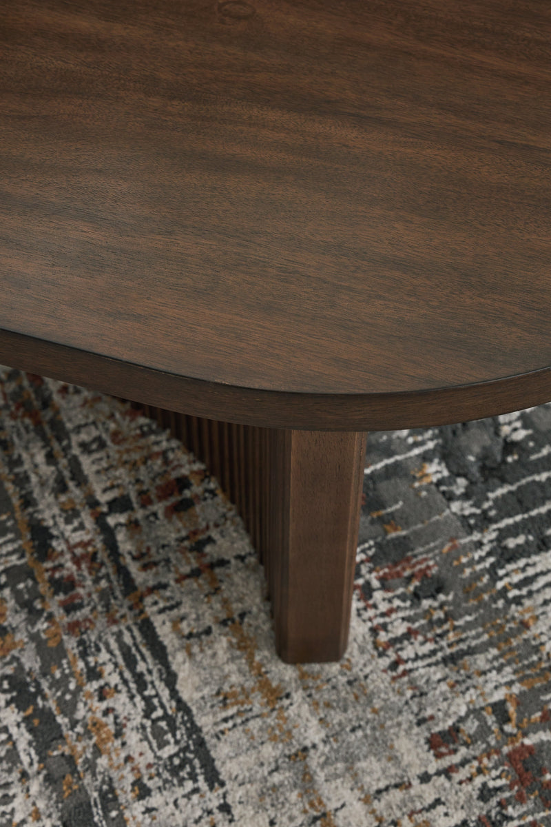 Korestone Dark Brown Coffee Table - T689-0