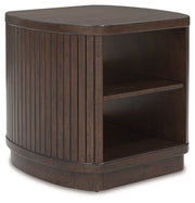 Korestone Dark Brown End Table - T679-2