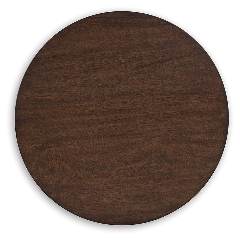 Korestone Dark Brown End Table - T689-6