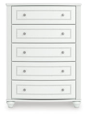 Kozlani White Chest of Drawers - PCB1819-46