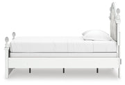Kozlani White Twin Upholstered Panel Bed - PCB1819B5
