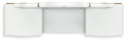 Kozlani White Vanity with Mirror - PCB1819B16