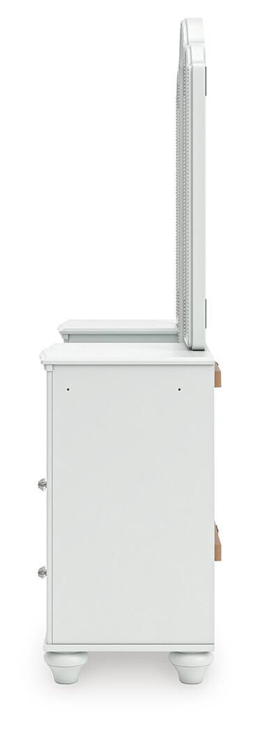 Kozlani White Vanity with Mirror - PCB1819B16