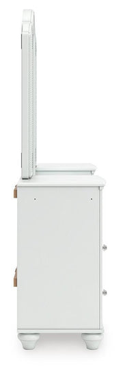 Kozlani White Vanity with Mirror - PCB1819B16
