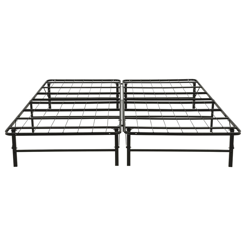 Kramer Eastern King Folding Metal Platform Bed Frame Black - 305696KE