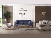 Kristal 90" Wide Extendable Sofa - Extendable Sofas