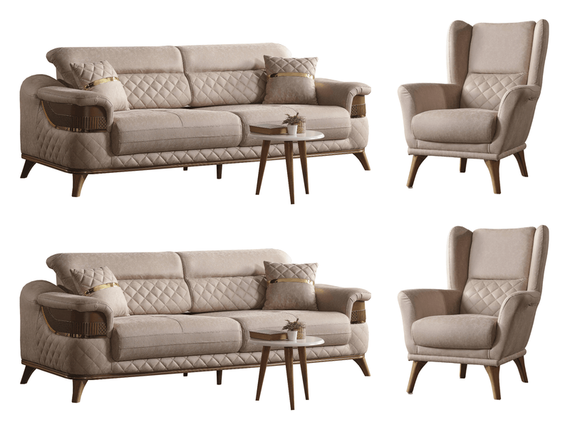 Kristal Living Room Set - Living Room Sets