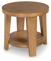Kristiland Coffee Table with 1 End Table in Light Brown - PKG019335