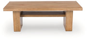 Kristiland Light Brown Coffee Table - T674-1