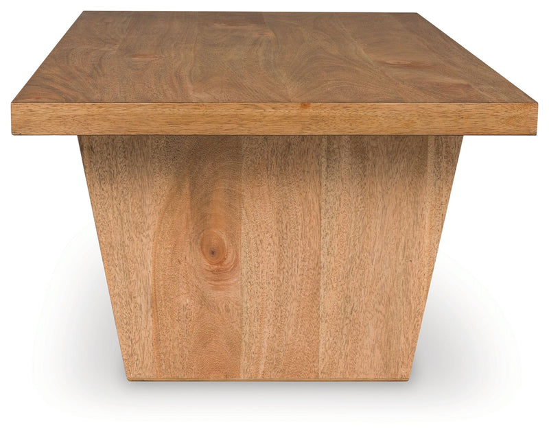 Kristiland Light Brown Coffee Table - T674-1
