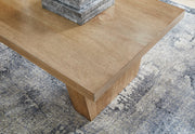 Kristiland Light Brown Coffee Table - T674-1