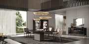 Krystal Dining room - Aris Table SET - p13548