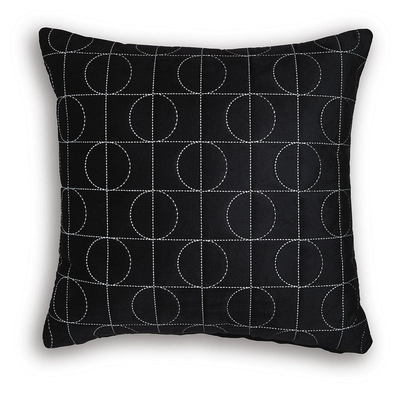 Kydner Black/Silver Pillow (Set of 4) - A1001108