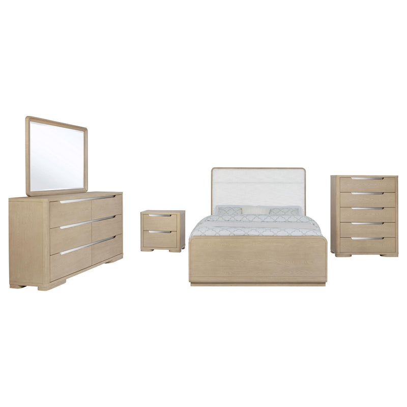 Ladera 5-piece Queen Bedroom Set Light Elm - 225081Q-S5