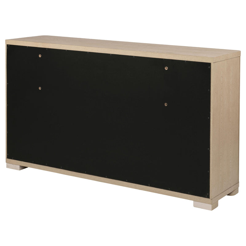 Ladera 6-drawer Bedroom Dresser Light Elm - 225083