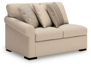 LadyMae Twill 5-Piece Sectional with Chaise - 59404S4