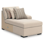 LadyMae Twill 5-Piece Sectional with Chaise - 59404S4
